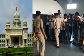 tight-security-at-suvarna-soudha-as-per-the-instructions-of-the-speaker