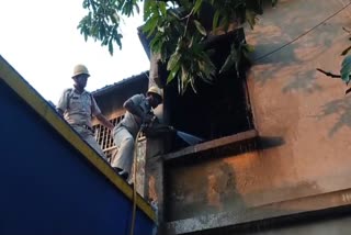 Fire in Durgapur Steel Township Quarter