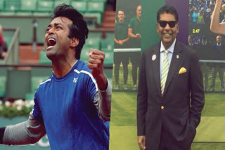 Former India doubles world No. 1 Leander Paes and Vijay Amritraj have become the first Asian men pair inducted into the International Tennis Hall of Fame.