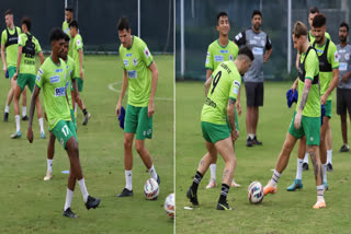 Petratos back in practice