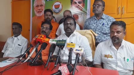 bjp karuppu muruganandham press meet