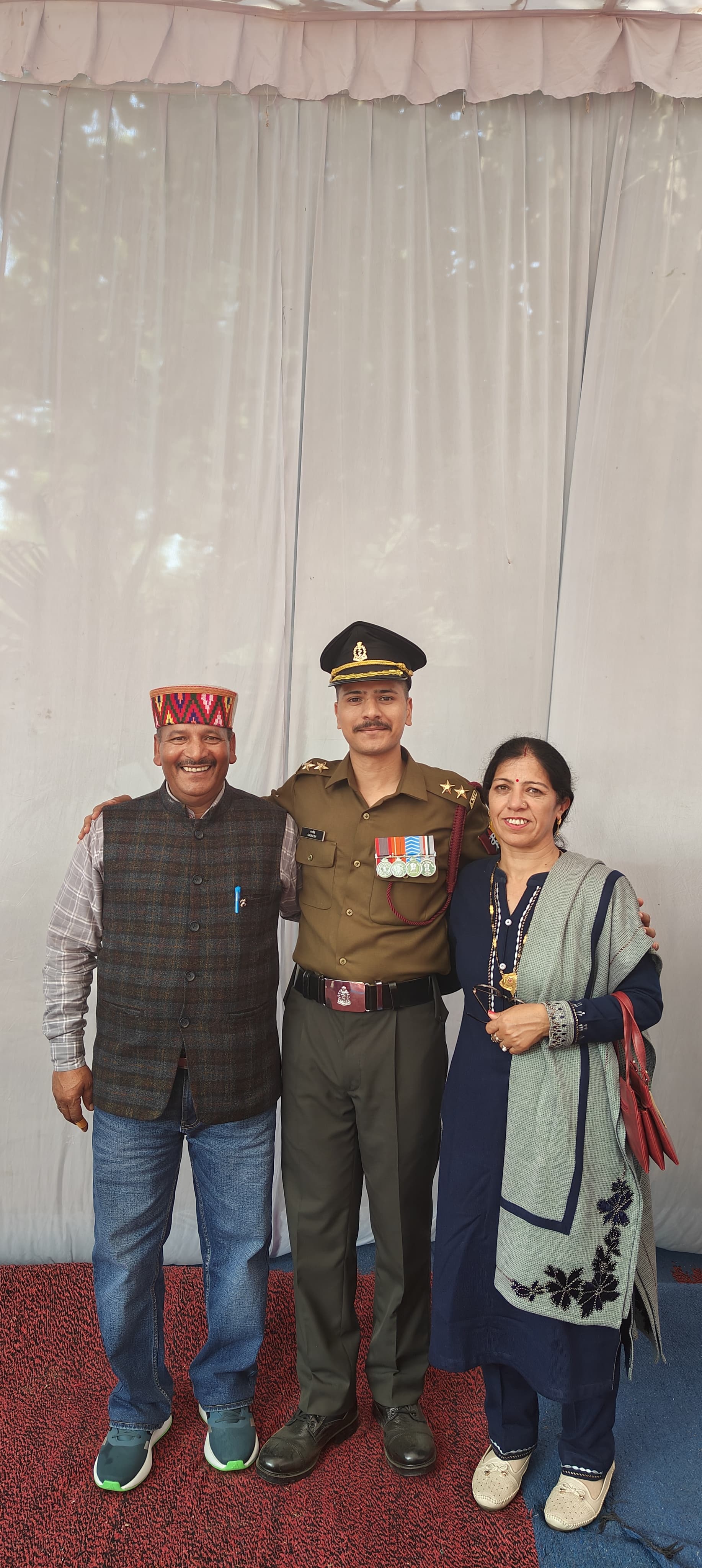Gagnesh Kumar became lieutenant in army