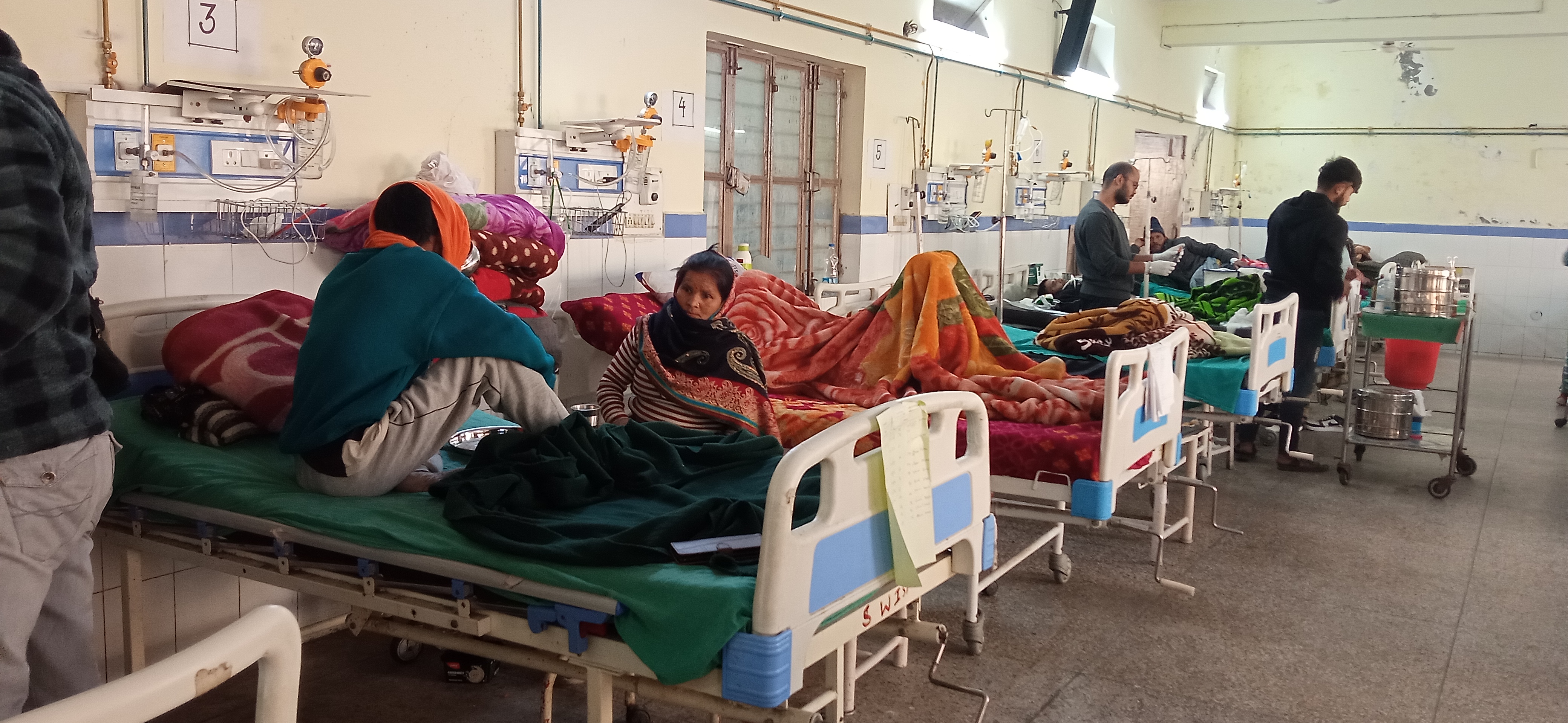 Cold in Srinagar Base Hospital