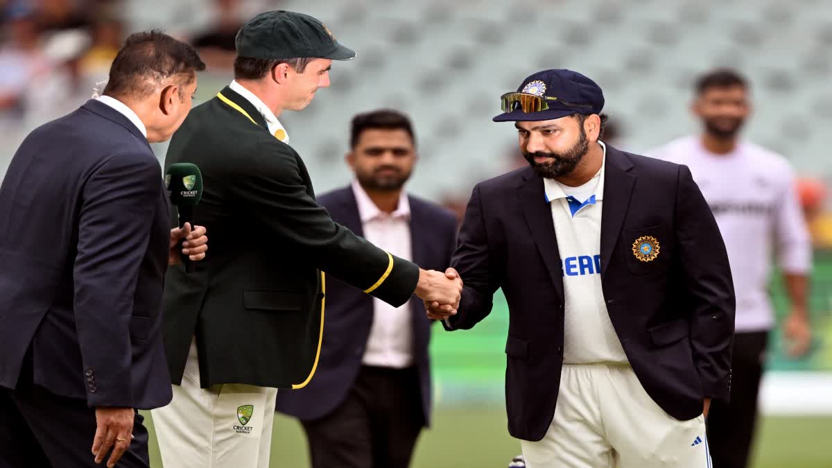 Pat Cummins and Rohit Sharma