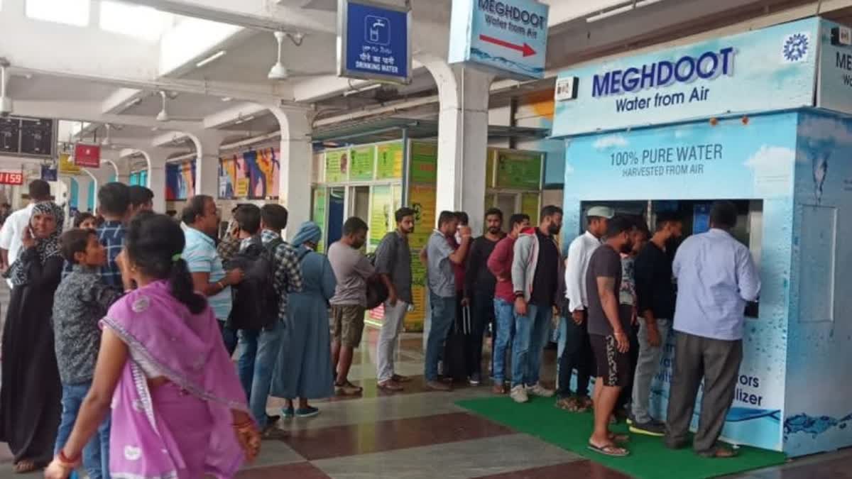 Secunderabad railway station Water from Air Kiosk