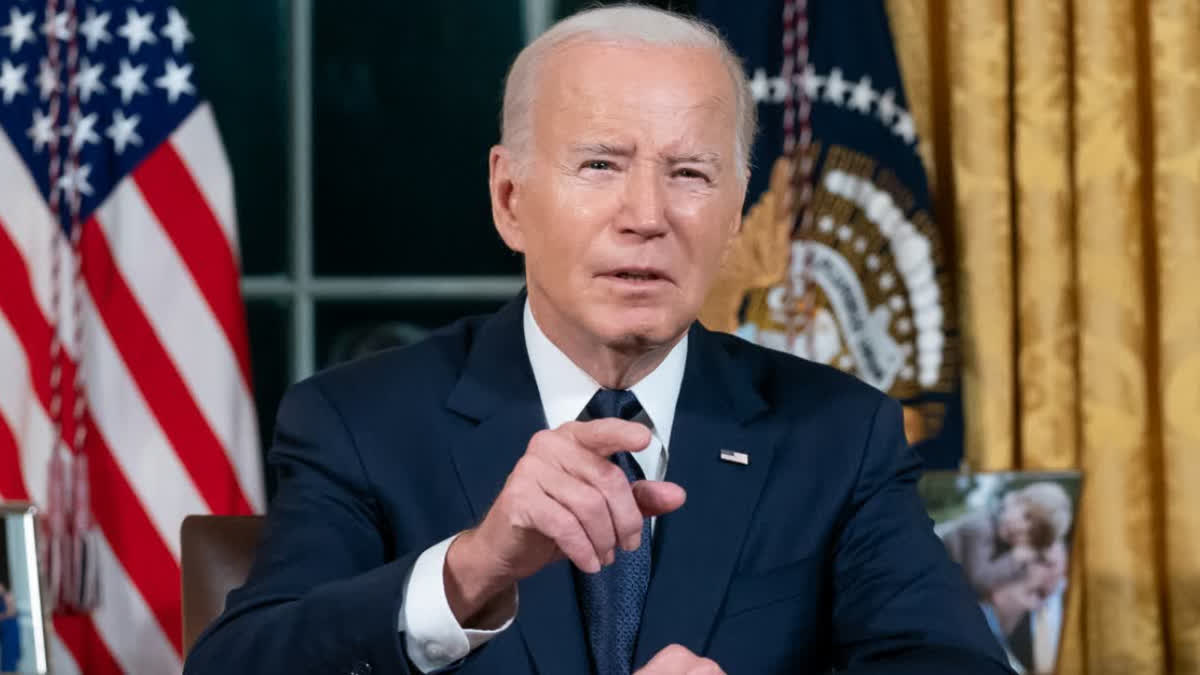 BIDEN RESIGNING AS PRESIDENT