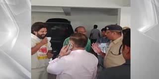 Hero Allu Arjun Into Custody Live