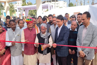 development exhibition in Dungarpur