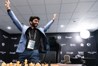 GUKESH DOMRAJU CHESS CHAMPION