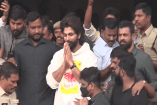 ALLU ARJUN  ALLU ARJUNS ARREST  SANDHYA THEATRE STAMPEDE TRAGEDY  പ്രതികരിച്ച് യുവതിയുടെ ഭര്‍ത്താവ്