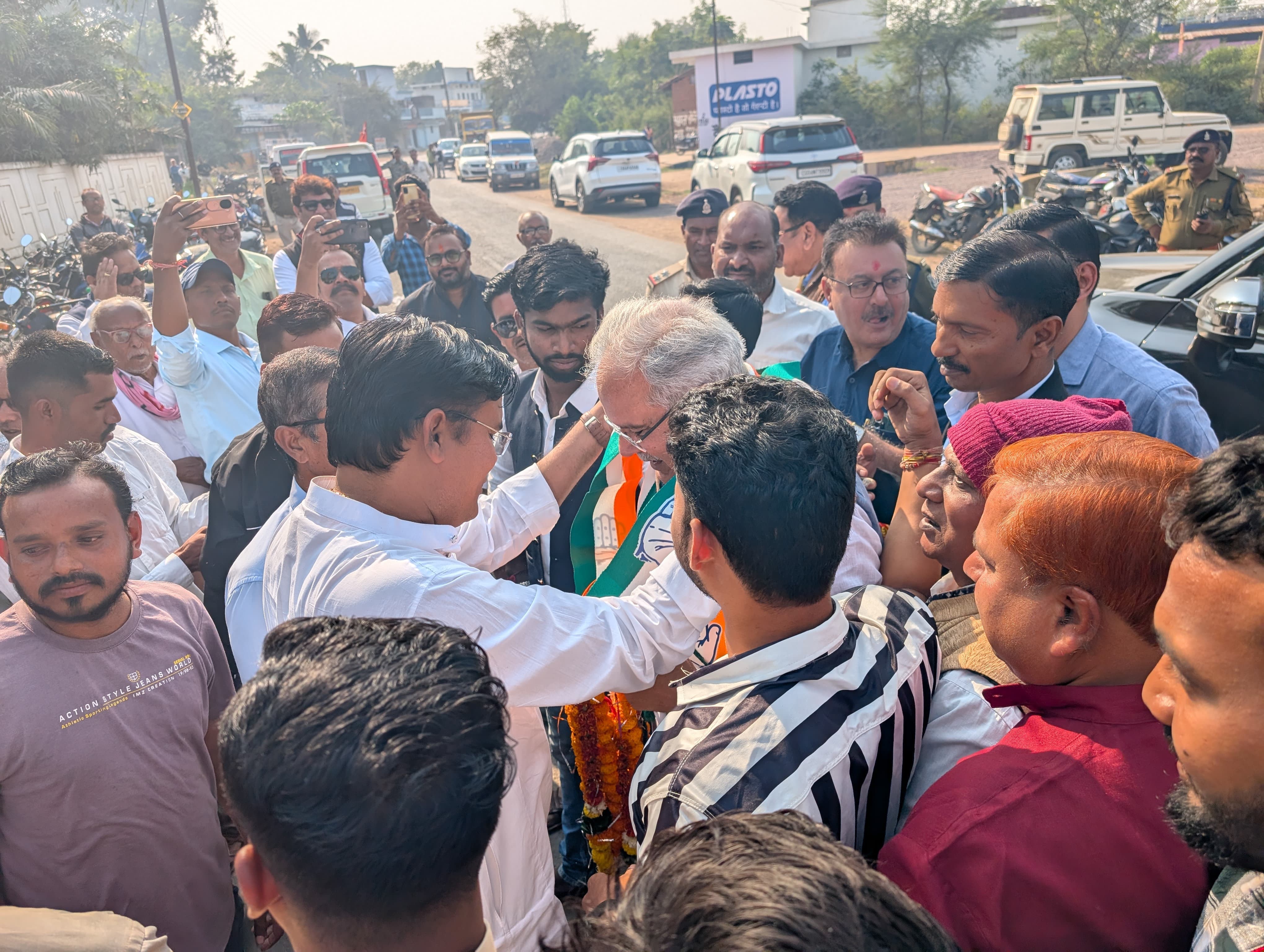 bhupesh baghel on Sai government