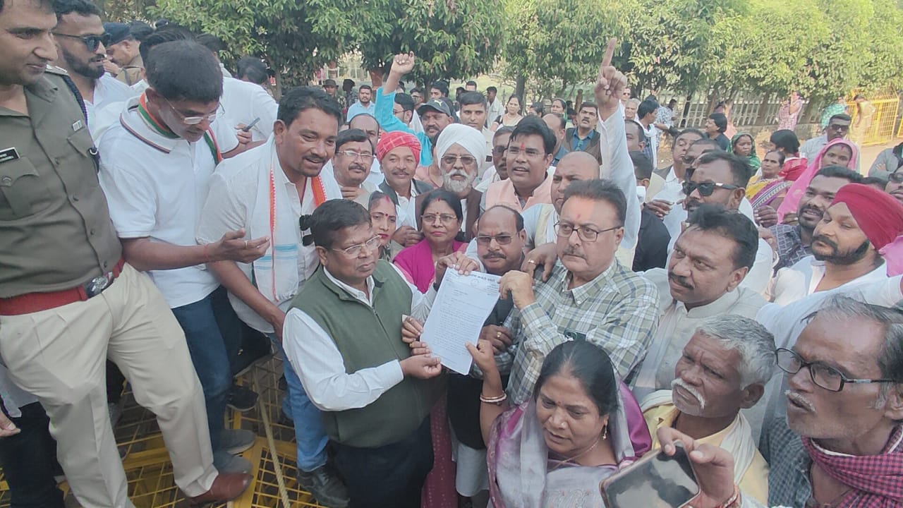 CONGRESS PROTEST AGAINST BJP