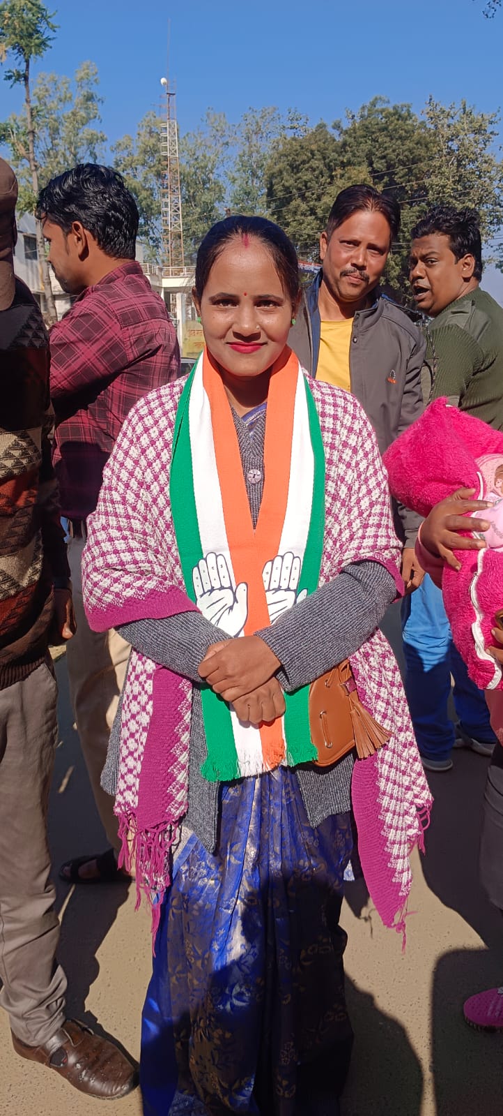 CONGRESS CANDIDATE REKHA BHALAVI