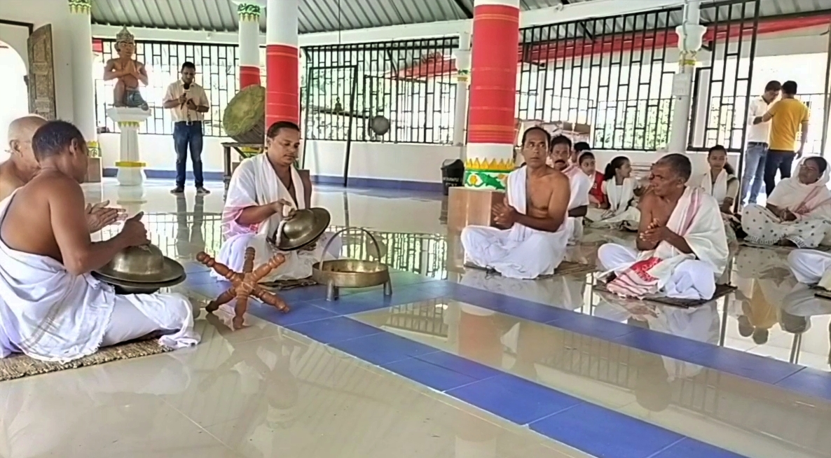 tirobhab tithi of srimanta sankardev observed at dhuwahat belguri satra