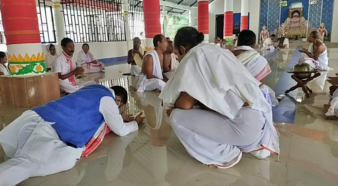 tirobhab tithi of srimanta sankardev observed at dhuwahat belguri satra