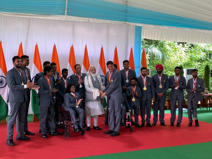 pm modi to host indias paralympics stars today to mark the most successful season yet