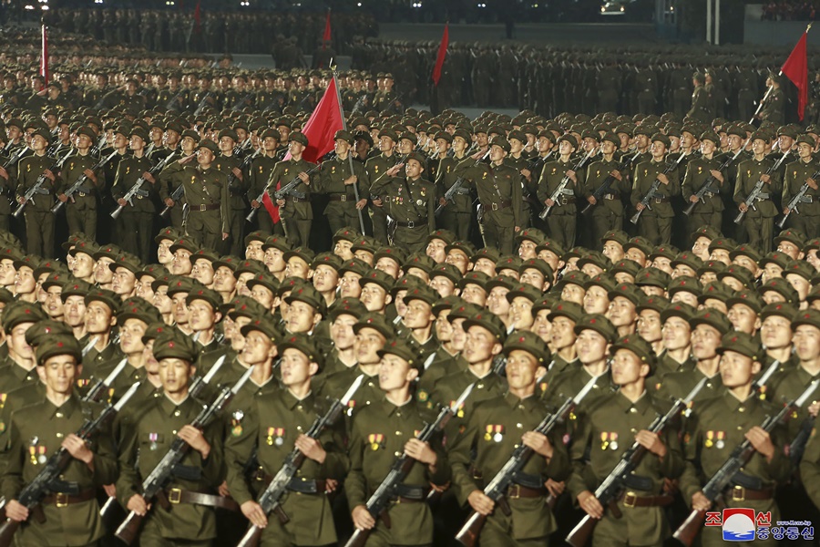 North Korean Parade in pictures