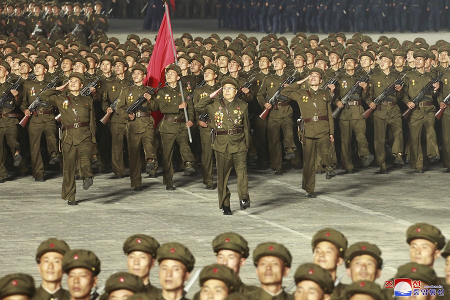 North Korean Parade in pictures