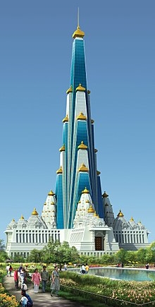 World tallest temple in India