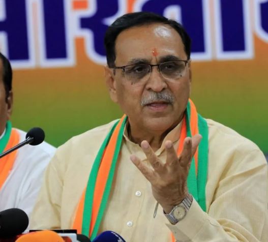 Chief minister Vijay Rupani resigns