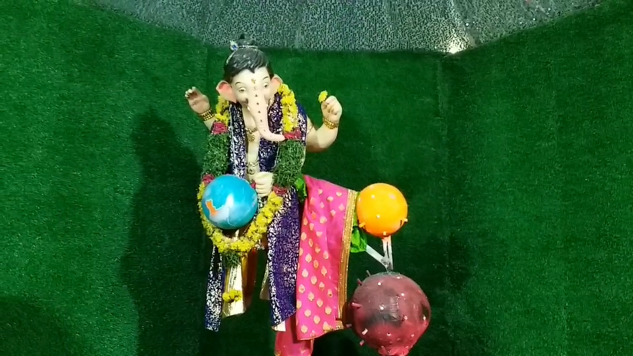 కరోనా మహమ్మారి దశలను జయించిన వినాయకుడు