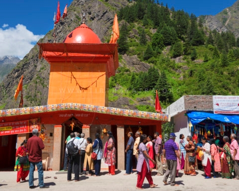 A temple where Lord Ganesh's headless idol is worshipped