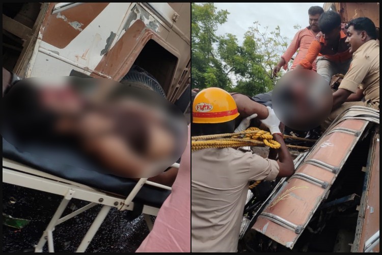 accident between lorries