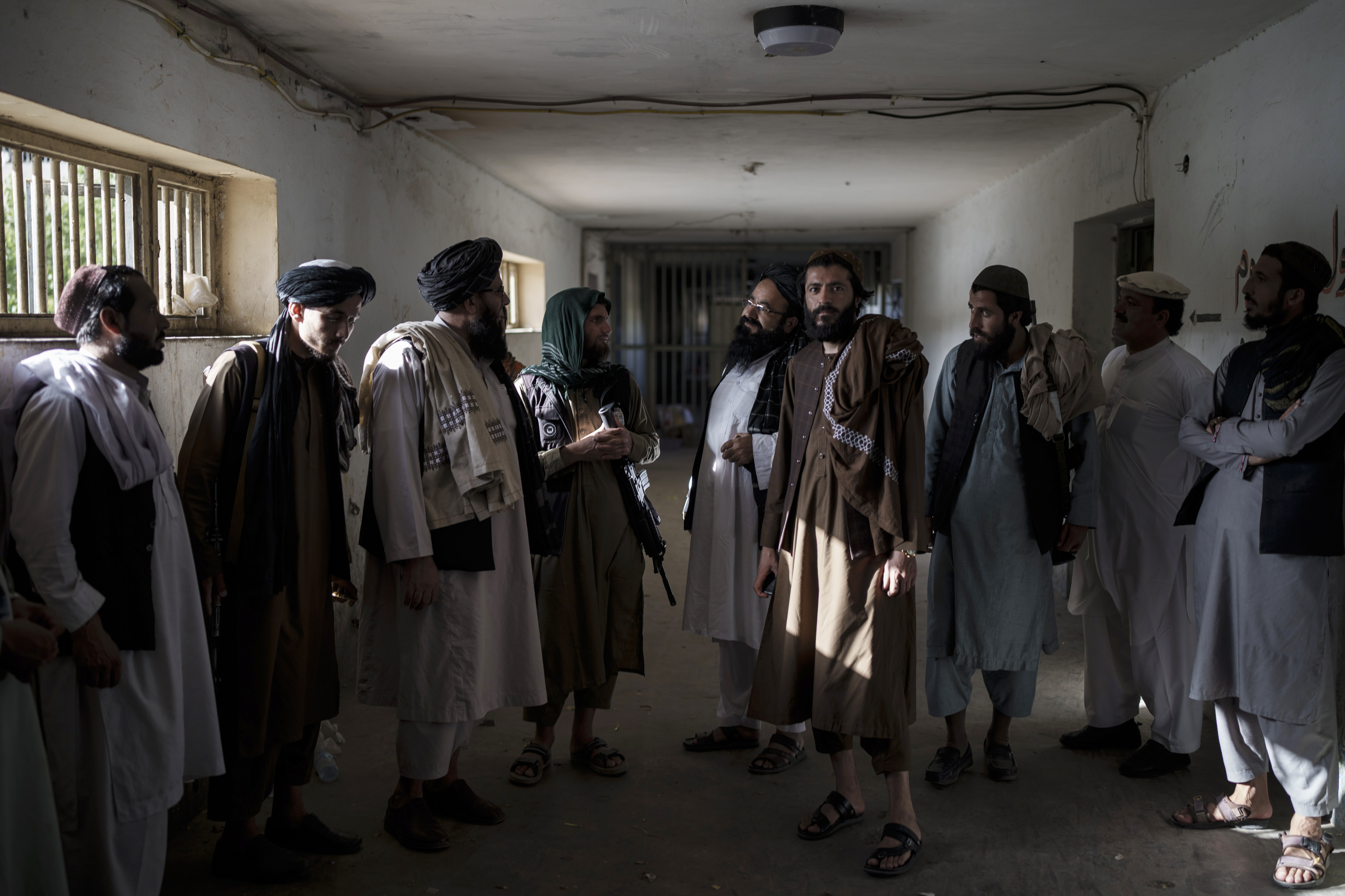 Once inmates, Taliban now in charge in a Kabul prison