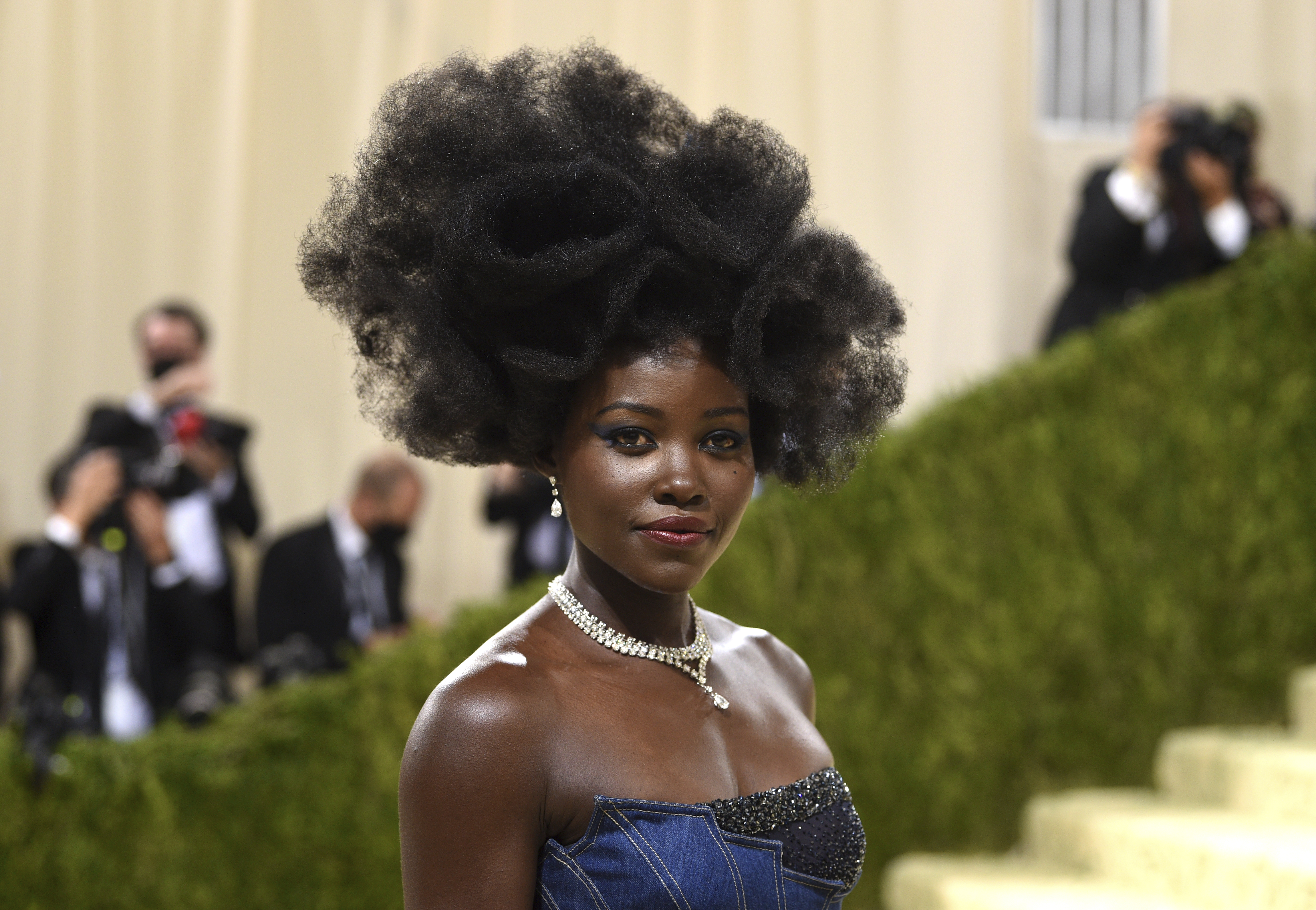 Lupita Nyong'o attends The Metropolitan Museum of Art's Costume Institute benefit gala celebrating the opening of the "In America: A Lexicon of Fashion" exhibition on Monday, Sept. 13, 2021, in New York.
