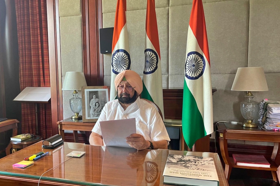 Punjab CM Amarinder Singh resigns