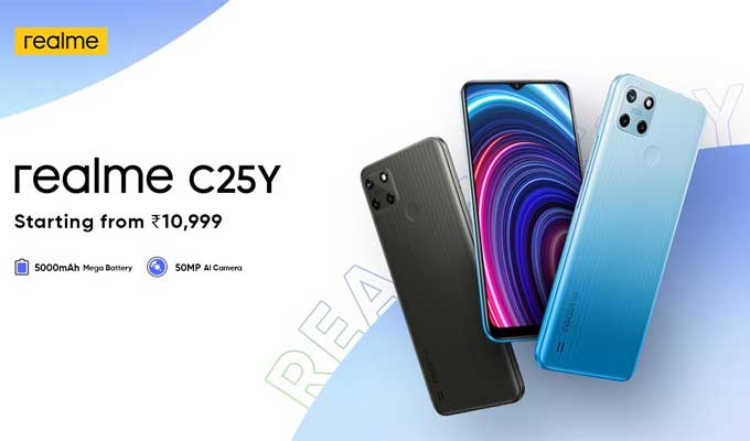 realme c25y features and specifications