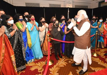 PM Modi in Washington