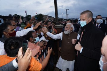 PM Modi in Washington