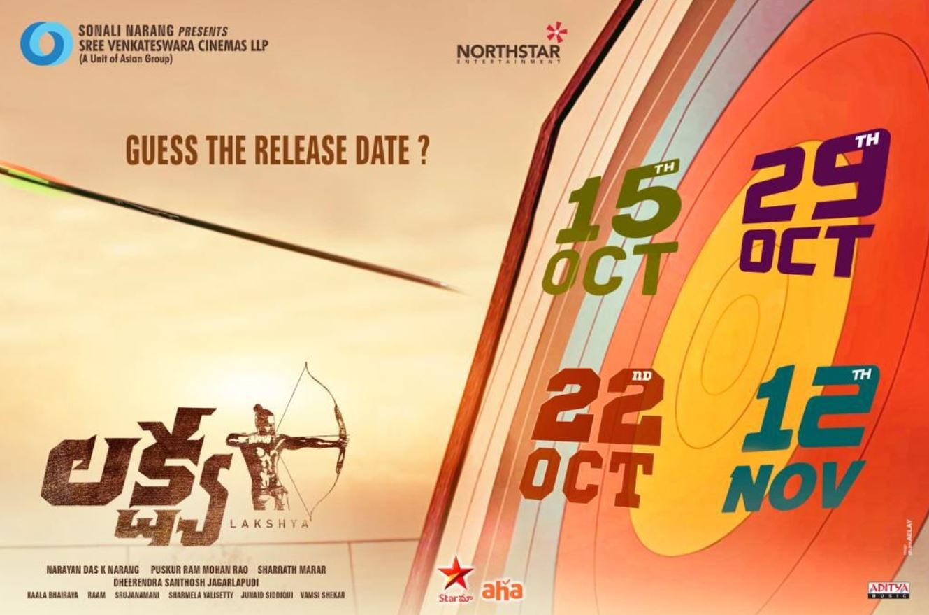 lakshya movie telugu release date