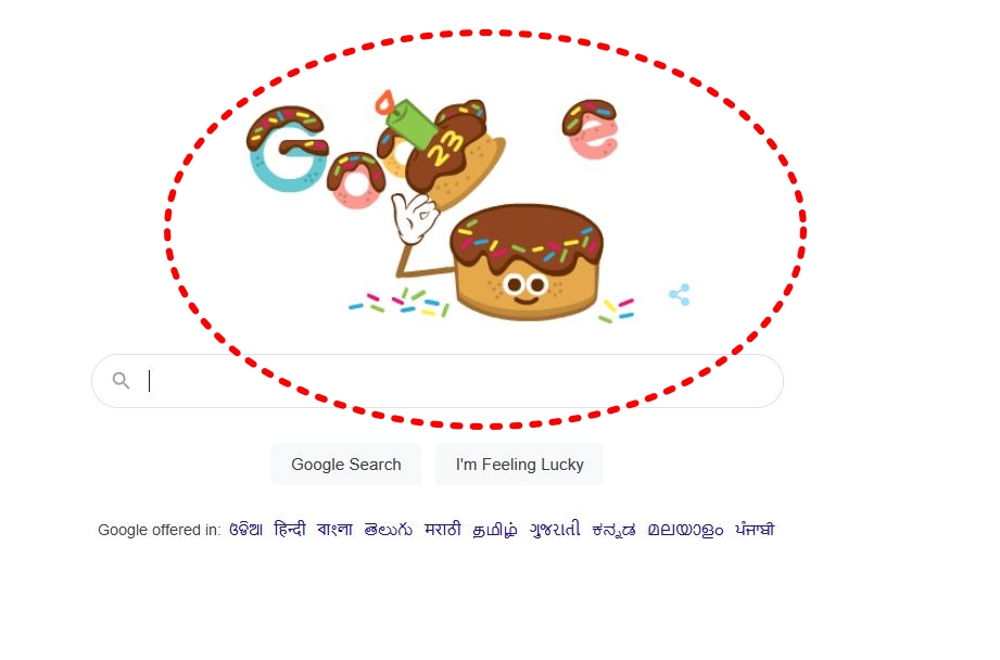 ସ୍ପେଶାଲ Doodle ସହ ଜନ୍ମଦିବସ ପାଳିଲା GOOGLE