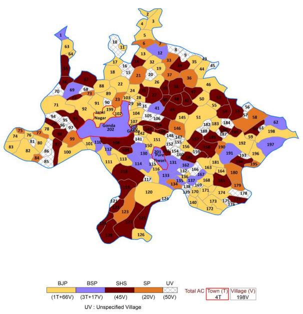 गोण्डा सदर विधानसभा सीट-296