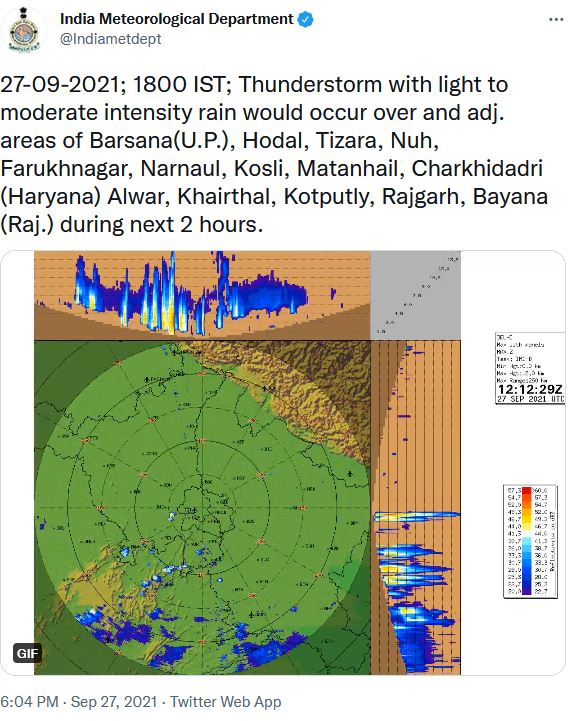 haryana weather update