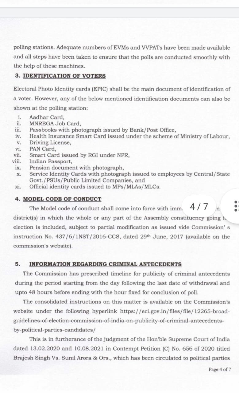 election Commission Announcement of by-election in Ellenabad