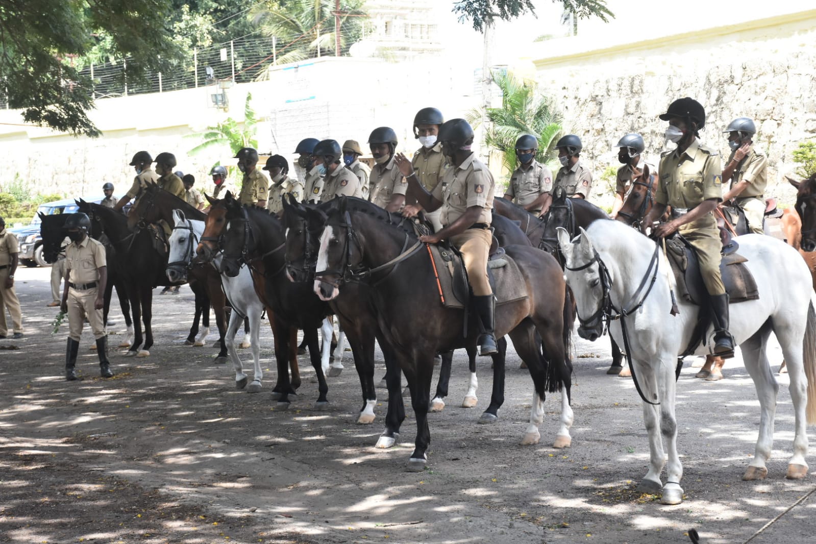 ಆಶ್ವದಳಕ್ಕೆ ಫಿರಂಗಿ ತಾಲೀಮು