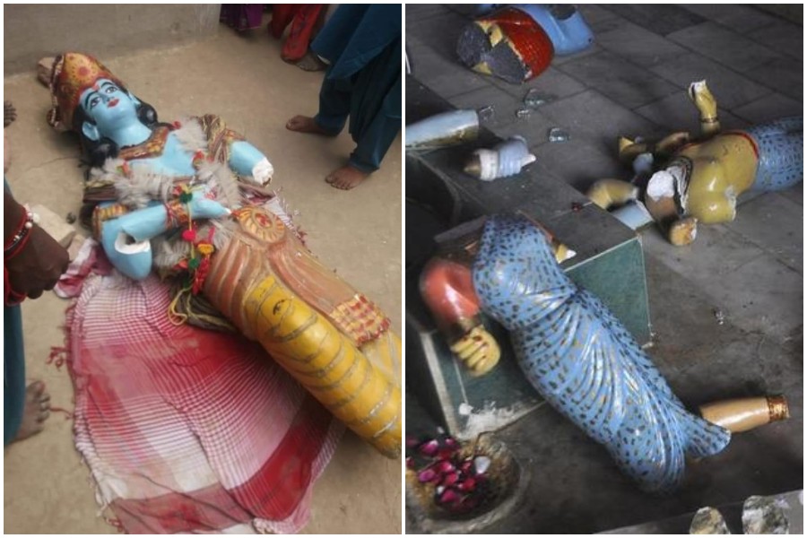 पाकिस्तान में होते हैं हिंदू मंदिरों पर हमले