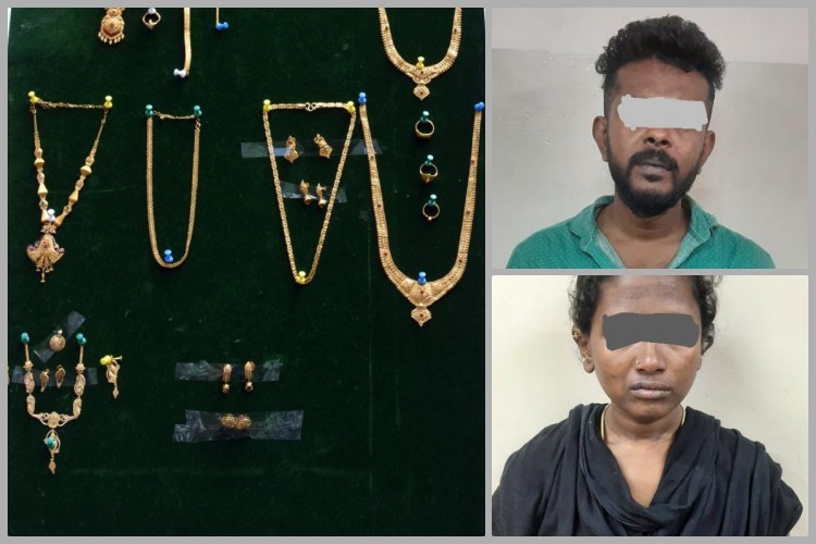 Bangalore couple arrested in theft case