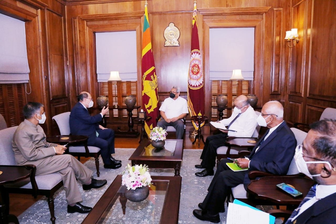 विदेश सचिव श्रृंगला ने श्रीलंकाई राष्ट्रपति से मुलाकात की