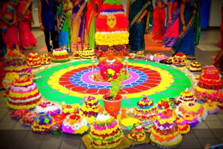 engili pula bathukamma 2021, telangana bathukamma