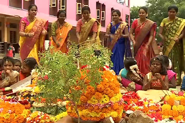 engili pula bathukamma 2021, telangana bathukamma