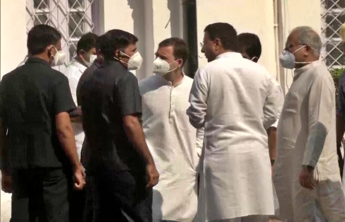 Congress leader Rahul Gandhi on Lakhimpur Kheri violence