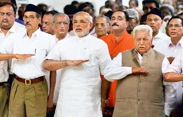 modi rss, rss with modi, modi