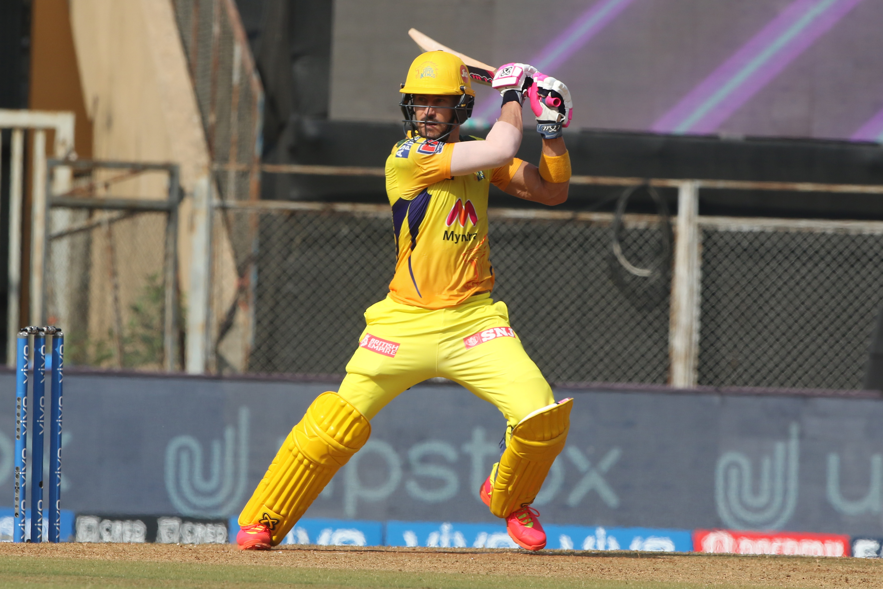 IPL 2021: du Plessis shines as punjab restrict CSK at 134/6