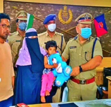 police chased nizamabad three old baby missing case