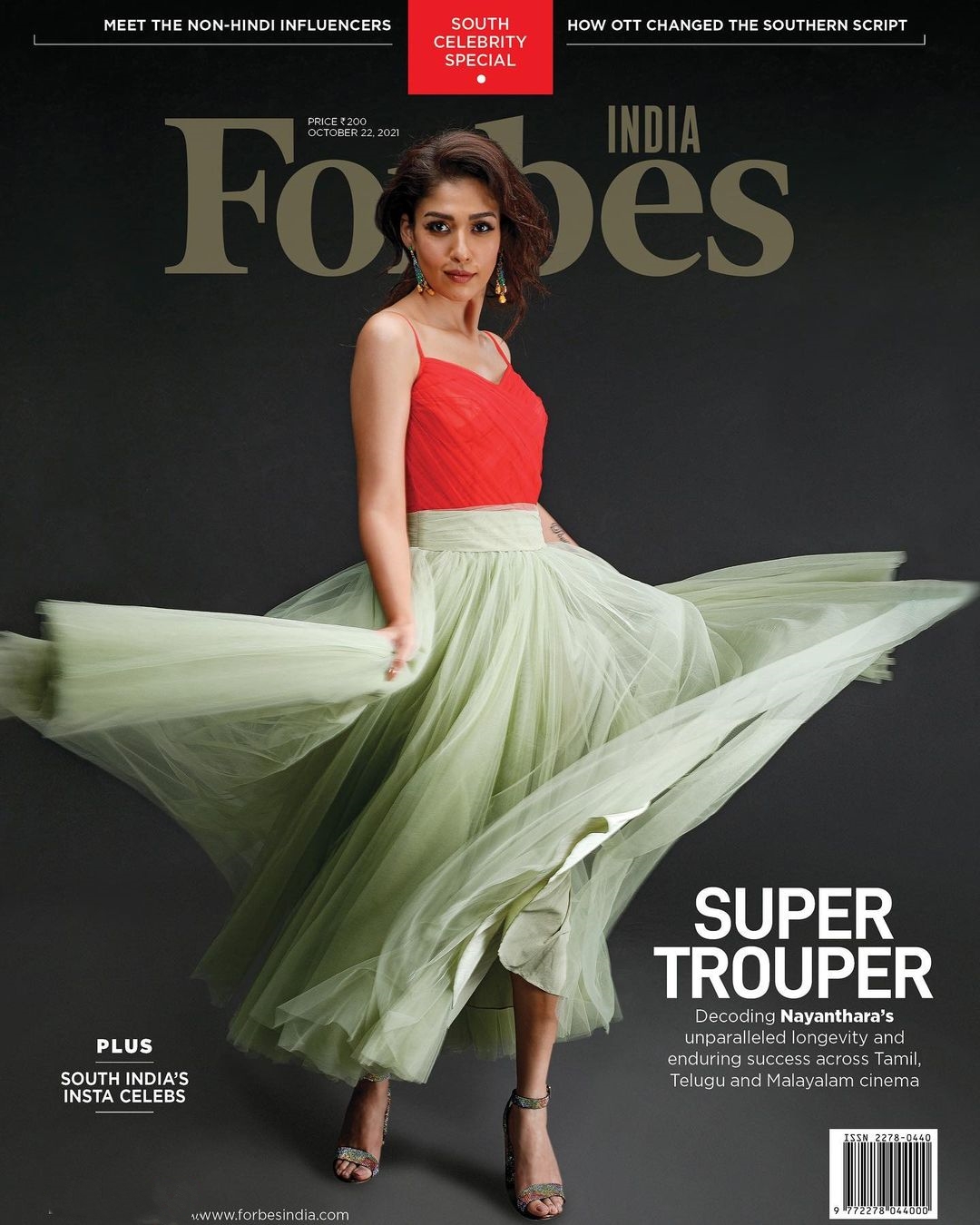 nayanthara Forbes India's first-ever South celebrity special edition