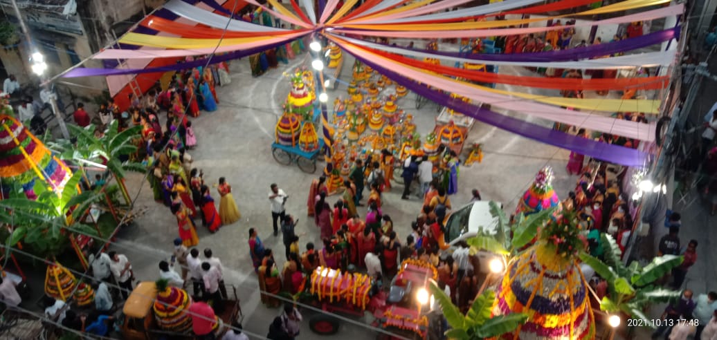 saddula bathukamma celebrations 2021 in telangana